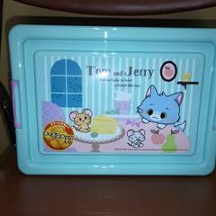 新古品☆【プライズ景品】収納箱 コンテナボックス トムとジェリー