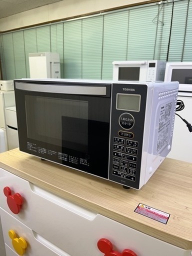 2021年 激安オーブンレンジ TOSHIBA ER-V18(W) オーブン用トレイ欠品のため大特価!! 家電 キッチン家電 オーブンレンジ