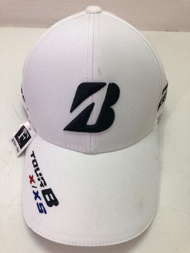 BRIDGESTONE GOLF(ブリヂストンゴルフ) 撥水 面ファスナー プロモデル ゴルフキャップ CPG211 F(約56～59cm)