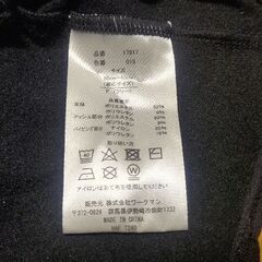 ワークマン　防寒ハーフ・バラクラバ　サイズフリー　ブラック　アウトドア、バイク、自転車乗りに最適の画像