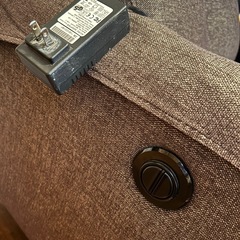 電動　リクライニング　1人掛けソファーの画像