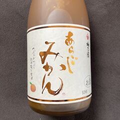 未開封 梅乃宿 あらごしみかん 720mlの画像