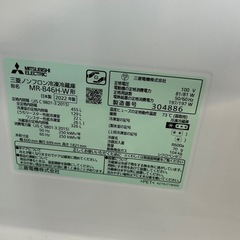 ご来店時、ガン×2お値引き‼️MITSUBISHI(三菱) 2022年製 455L 5