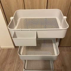 【セット価格】スチールラック２台の画像