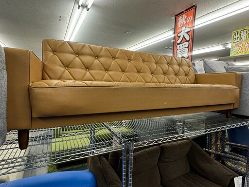 1-135 カリモク60 スリーピングソファー【一部地域配送可・現状渡し】カグマニア