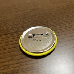 コリラックマ刺繍バッジの画像