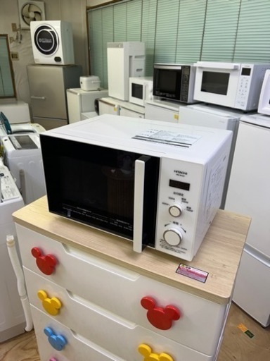 激安販売!! HITACHI 2019年 電子レンジ 50Hz専用 単機能レンジ HMR-BK220-5