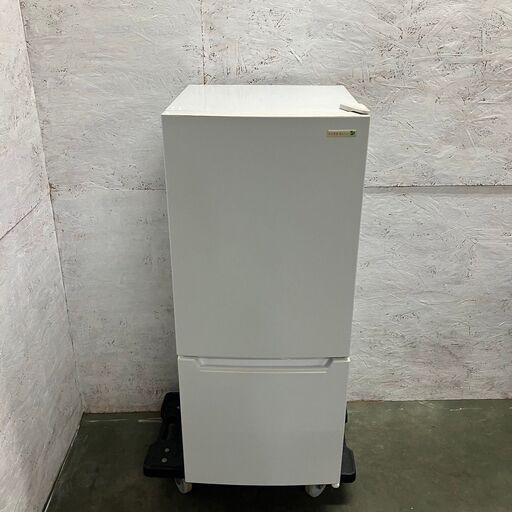 【YAMADA】 ヤマダ 2ドア 冷凍冷蔵庫 容量117L 冷凍室30L 冷蔵庫87L YRZ-C12G1 2018年製 J0454