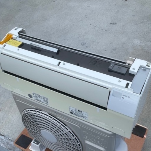 格安 ！取付け可 ! ! ◇日立 エアコン 6畳用 2015年製 白くまくん エコ 自動お掃除　RAS-JG22D 洗浄済み ! 保証