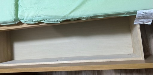 (募集停止中)無印良品収納つきセミダブルベッド