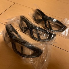 スポーツサングラスクリアレンズの画像