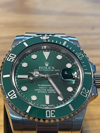 116610LV  ハルク　ロレックス