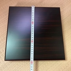 高級花台　木製29cm 久居市功労賞記念品　未使用の画像