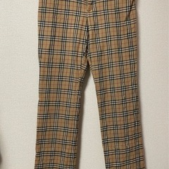 バーバリー　チェックズボン