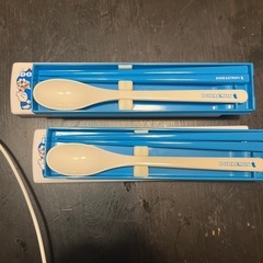 箸　スプーン　ドラえもん　ハシスプーンセットの画像