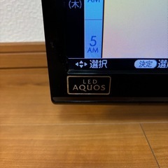 SHARP 液晶テレビ 24インチ　LED AQUOS の画像