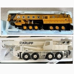 『希少品』ドイツ製　働く車2台セット　移動式クレーン車