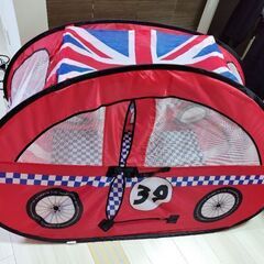 キッズ カー テント 車の形のテント ニトリ ♪