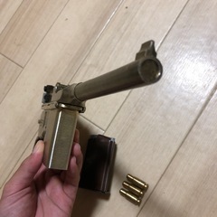 【値下げ】モーゼルミリタリー　金属モデルガン(SMG刻印有)の画像