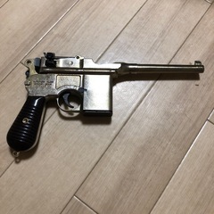 【値下げ】モーゼルミリタリー　金属モデルガン(SMG刻印有)の画像