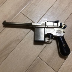 【値下げ】モーゼルミリタリー　金属モデルガン(SMG刻印有)