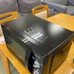 【リサイクルショップ　ピカソ　小松原】2020年製 アイリスオーヤマ 17L 60Hz ターンテーブル 電子レンジ ブラック PMB-T176★9051★の画像