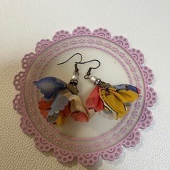 フリンジタッセルピアス🌺