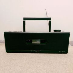 🍎JVC CDポータブルシステム RD-W1-B 2020年製の画像