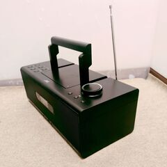🍎JVC CDポータブルシステム RD-W1-B 2020年製の画像