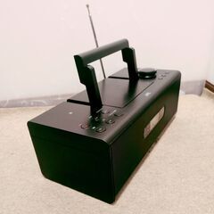 🍎JVC CDポータブルシステム RD-W1-B 2020年製の画像