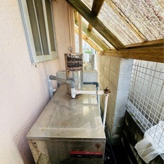 （取引中）鉄屑 リサイクル 灯油ボイラー レンジフード あげます　