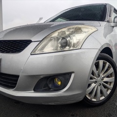 装備充実☆月々1万円〜分割払い可❗️車検2年付き！大人気☆SUZUKI スイフト☆SDナビ付き☆走行中DVD見れます☆ETC付き☆純正アルミ☆ドライブレコーダー付きのフル装備‼️の画像