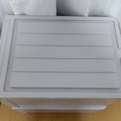 深型　２個組　収納ケース　衣装ケース　の画像
