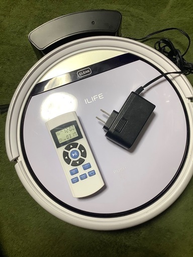 ILIFE アイライフ V3s Pro ロボット掃除機 ブラシレス吸引口 掃除ロボット 強力吸引 予約設定 髪の毛/ペットの毛に効果 ワンタッチ起動 三つの掃除モード 超薄型 静音設計 自動掃除機 自動充電 落下 衝突防止 リモコン付き ホワイト