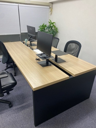 【美品】オフィス用4人デスク