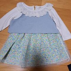 3枚セット女の子 子供服 ベビー服 ワンピース 70～80 の画像