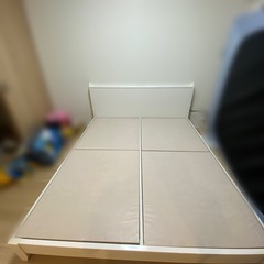 コンセント付き クイーンベッド ふれーむ
