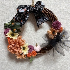 ハロウィンリース作りワークショップの画像