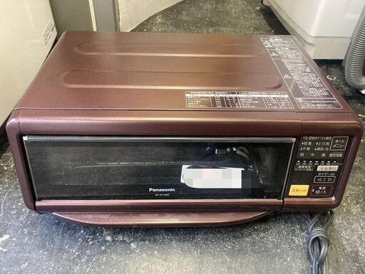 ☆中古￥2,500！Panasonic　スモーク＆ロースター　家電　2019年製　NF-RT1000型　縦20㎝ｘ横29㎝　【BJ043】