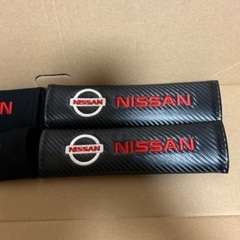 NISSANロゴ　シートベルトパットの画像