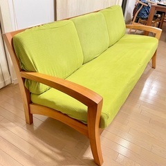 スキャンティーク scanteak ソファ　3人掛けの画像