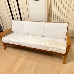 スキャンティーク scanteak ソファ　3人掛けの画像