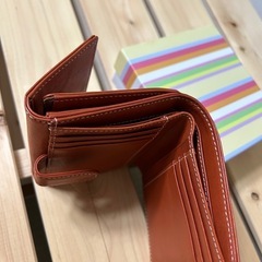 オレンジ色の財布❣️の画像