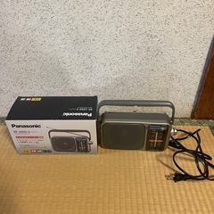 【美品】Panasonic RF-2450-S ラジオ