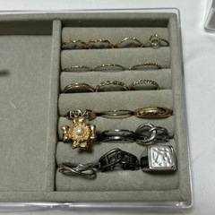（値下げ済）ファッションリング1つ80円