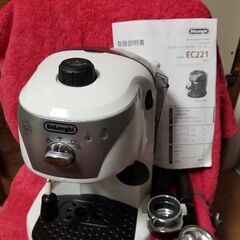 デロンギ　エスプレッソ　カプチーノ　メーカー　ec221の画像