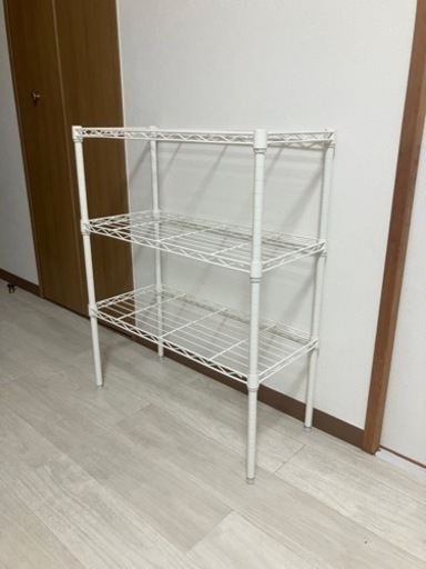 【美品】スチールラック(ニトリ) 3段 早い者勝ち