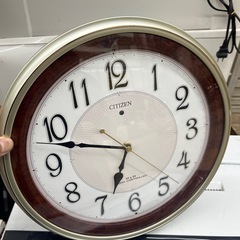 シチズン　ネムリーナルック　電波掛時計 　4MY645