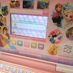 【動作確認済】ディズニー　ワンダフルスウィートパソコン◆子ども用パソコン◆平日お渡し可の画像