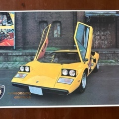 昭和ポスター　ランボルギーニ・カウンタック LP400